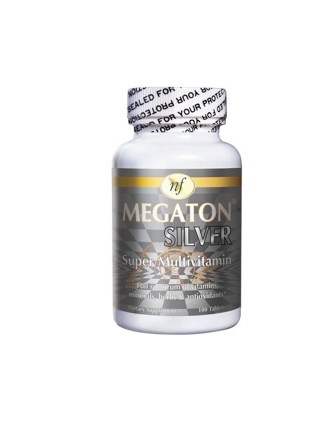 Natural Fervor Megaton Silver Super Multivitamin 30 Tablets - Image 3